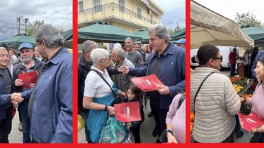 Υποψήφιοι βουλευτές του ΣΥΡΙΖΑ Χανίων στη λαϊκή