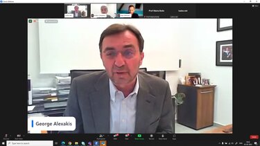 Στο συνέδριο του Ευρωπαϊκού Προγράμματος "BlueAir ADRION" ο Γ. Αλεξάκης