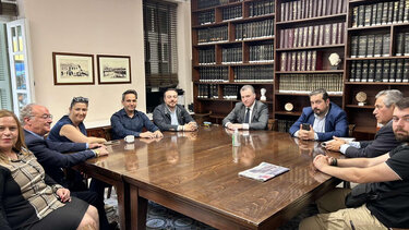 Στον Δικηγορικό Σύλλογο Ηρακλείου ο Φραγκίσκος Παρασύρης