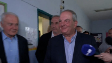 Εκλογές 2023: Ψήφισε ο Κώστας Καραμανλής