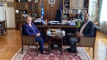 Τα έργα υποδομών του Ρεθύμνου στο επίκεντρο της συνάντησης Κεφαλογιάννη – Λιονή