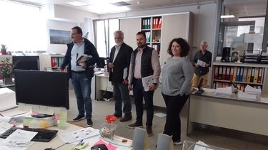 Συνεχίζονται οι περιοδείες του κλιμακίου της Τ.Ε. Χανίων του ΚΚΕ