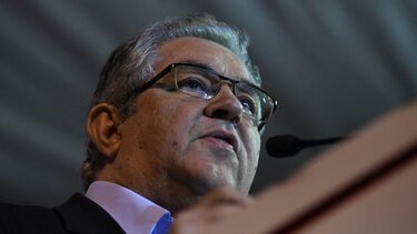 Ο Δημήτρης Κουτσούμπας στην Καλαμάτα για το ναυάγιο στην Πύλο