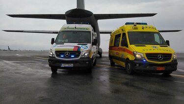 Αερογέφυρα ζωής για πρόωρο νεογνό!