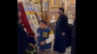 Στη Μητρόπολη ο πατέρας Αντώνιος