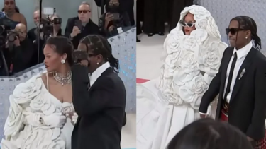 Ριάνα: «Φούντωσαν» οι φήμες για γάμο – Με λευκή τουαλέτα στο Met Gala