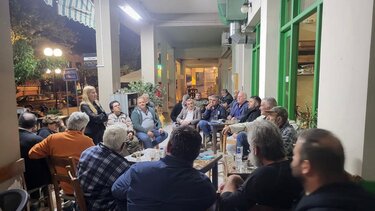 Επίσκεψη Σέβης Βολουδάκη σε Ταυρωνίτη - Βουκολιές