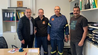 Σε χωριά του Δήμου Φαιστού και σε δημόσιες υπηρεσίες ο Σωκράτης Βαρδάκης