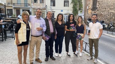 Περιοδείες και συναντήσεις από τη νομαρχιακή και τους υποψηφίους βουλευτές ΠΑΣΟΚ Χανίων