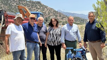 Ξεκίνησε η τσιμεντόστρωση δρόμου μήκους 2.540 μέτρων στα Γδόχια