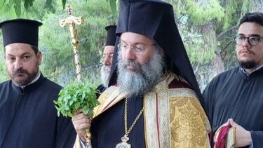 Συγκίνηση στη γιορτή του Μητροπολίτη Ρεθύμνης και Αυλοποτάμου