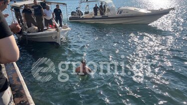 Ανδρας βούτηξε στη θάλασσα μετά από επεισόδιο