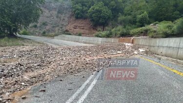 Κακοκαιρία στην Αχαΐα: Διακοπές ρεύματος και ζημιές σε σπίτια
