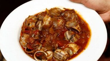 Σαλιγκάρια στιφάδο, ένας εξαιρετικός κρασομεζές