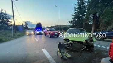 Σοβαρό τροχαίο στον ΒΟΑΚ- στο νοσοκομείο δύο παιδιά