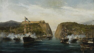 Τα μεγαλοπρεπή, επίσημα εγκαίνια στη Διώρυγα της Κορίνθου