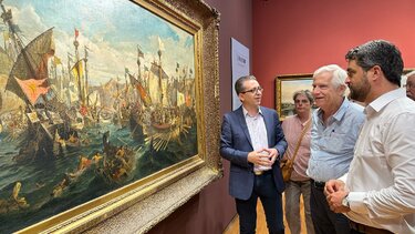  Με μεγάλη προσέλευση κόσμου, τα εγκαίνια για την έκθεση «Κωνσταντίνος Βολανάκης»