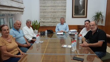 Συνάντηση Παπανικολάου – Αρναουτάκη στην Περιφέρεια Κρήτης