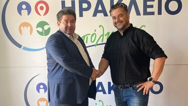 Ο Δημήτρης Γιαουρτάς υποψήφιος με τον συνδυασμό «Ηράκλειο, η Πόλη μας»