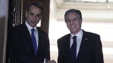 Στο σπίτι του Πρωθυπουργού, στα Χανιά, η συνάντηση με Μπλίνκεν