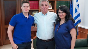  Συνάντηση Περιφερειάρχη Κρήτης με την Πρόεδρο της Παγκρητικής Ομοσπονδίας Ευρώπης