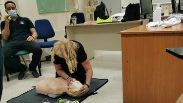 Γάζι: Σεμινάριο πρώτων βοηθειών για παιδιά