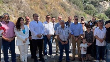 O Δημήτρης Πιτσικάκης στην τελετή μνήμης των Καλεσανών ηρώων