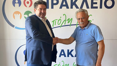 Ο Γιάννης Βαρδαβάς υποψήφιος με την παράταξη «Ηράκλειο, η Πόλη μας»