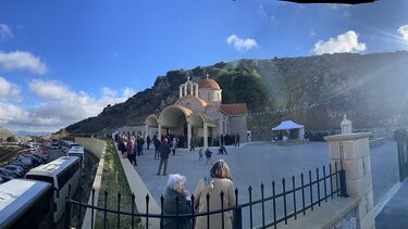 Πατριαρχική Θεία Λειτουργία στον Όσιο Νικηφόρο τον Λεπρό