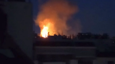 Φωτιά στο Σκοπευτήριο Καισαριανής