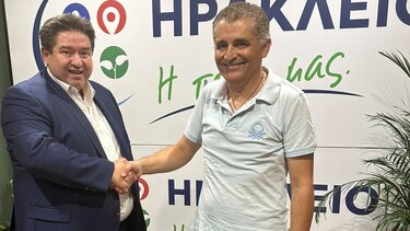 Στο πλευρό του Μιχάλη Καραμαλάκη ο Πρόεδρος της Κοινότητας Σίβας
