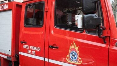 Φωτιά, το πρωί, σε αυτοκίνητο στο κέντρο του Ηρακλείου