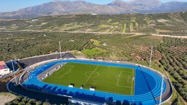 Εγκαινιάστηκε ο χώρος του στίβου στο Δημοτικό Στάδιο του Αρκαλοχωρίου- Ένα «στολίδι» για το Δήμο Μινώα Πεδιάδας