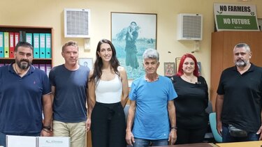 Με τους αγρότες της Ιεράπετρας η Κατερίνα Σπυριδάκη