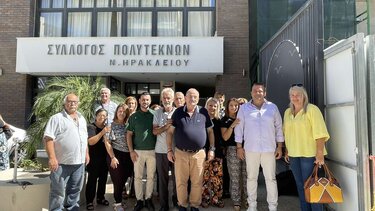 Με τον Σύλλογο Πολυτέκνων συναντήθηκε ο Δημήτρης Πιτσικάκης