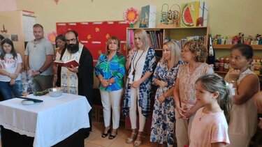 Αγιασμοί στους παιδικούς σταθμούς του Δήμου Πλατανιά