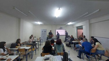 Σεμινάριο πρώτων βοηθειών στους εκπαιδευτικούς του 2ου Γυμνασίου Ηρακλείου