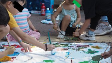 Παιδιά στο Ηράκλειο έστειλαν μήνυμα για τα παιδιά της Παλαιστίνης