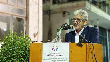 Κεντρική ομιλία Γ. Αθανασάκη: «Δώστε μας δύναμη να βάλουμε τέλος στην αδράνεια»