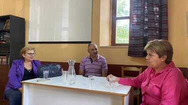 Επίσκεψη της Μαρίας Λιονή σε οικισμούς του Δυτικού Ρεθύμνου