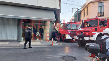 Μεγάλη κινητοποίηση της Πυροσβεστικής στο κέντρο του Ηρακλείου: Δείτε εικόνες και video
