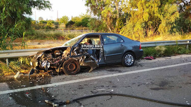 Τροχαίο με σφοδρή σύγκρουση οχημάτων στην Αργολίδα - Δυο οι τραυματίες