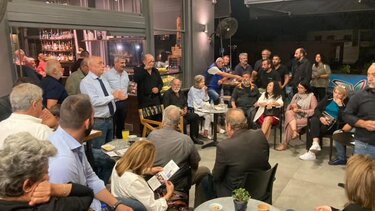 Στα χωριά Καμισιανά και Κολυμπάρι ο Ιωάννης Κασσελάκης