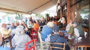 Κοντά στους πολίτες, και μετά τις εκλογές, ο Αλέξης Καλοκαιρινός