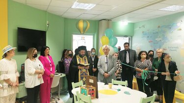 Εγκαινιάστηκε ο παιδότοπος στην Αιματολογική και Ογκολογική Κλινικής Παίδων του ΠΑΓΝΗ