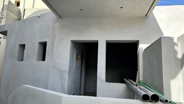 Στο έργο του Ι.Ν. Αγίου Γεωργίου Φόδελε ο Αρχιεπίσκοπος Κρήτης με τον Δήμαρχο Μαλεβιζίου