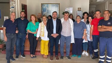 Οδοιπορικό στα Κέντρα Υγείας του Ηρακλείου από κλιμάκιο του ΠΑΣΟΚ με τον Φραγκίσκο Παρασύρη