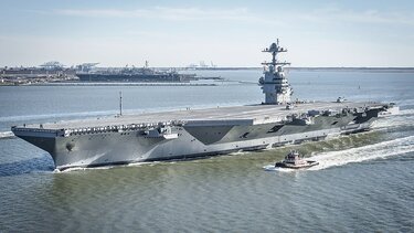Στη Σούδα το Αμερικανικό αεροπλανοφόρο «USS Gerald Ford» 