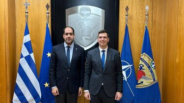 Συνάντηση Μαρκογιαννάκη με τον Υφυπουργό Άμυνας