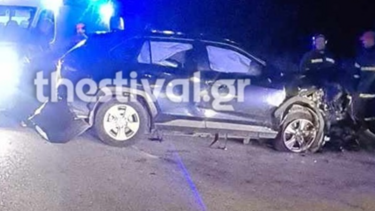 Θεσσαλονίκη: Ένας νεκρός και πέντε τραυματίες σε σφοδρή σύγκρουση